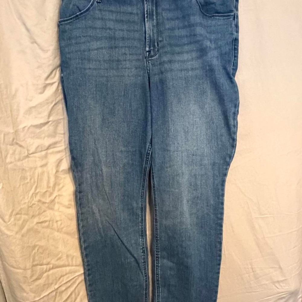Straight Blue Jeans